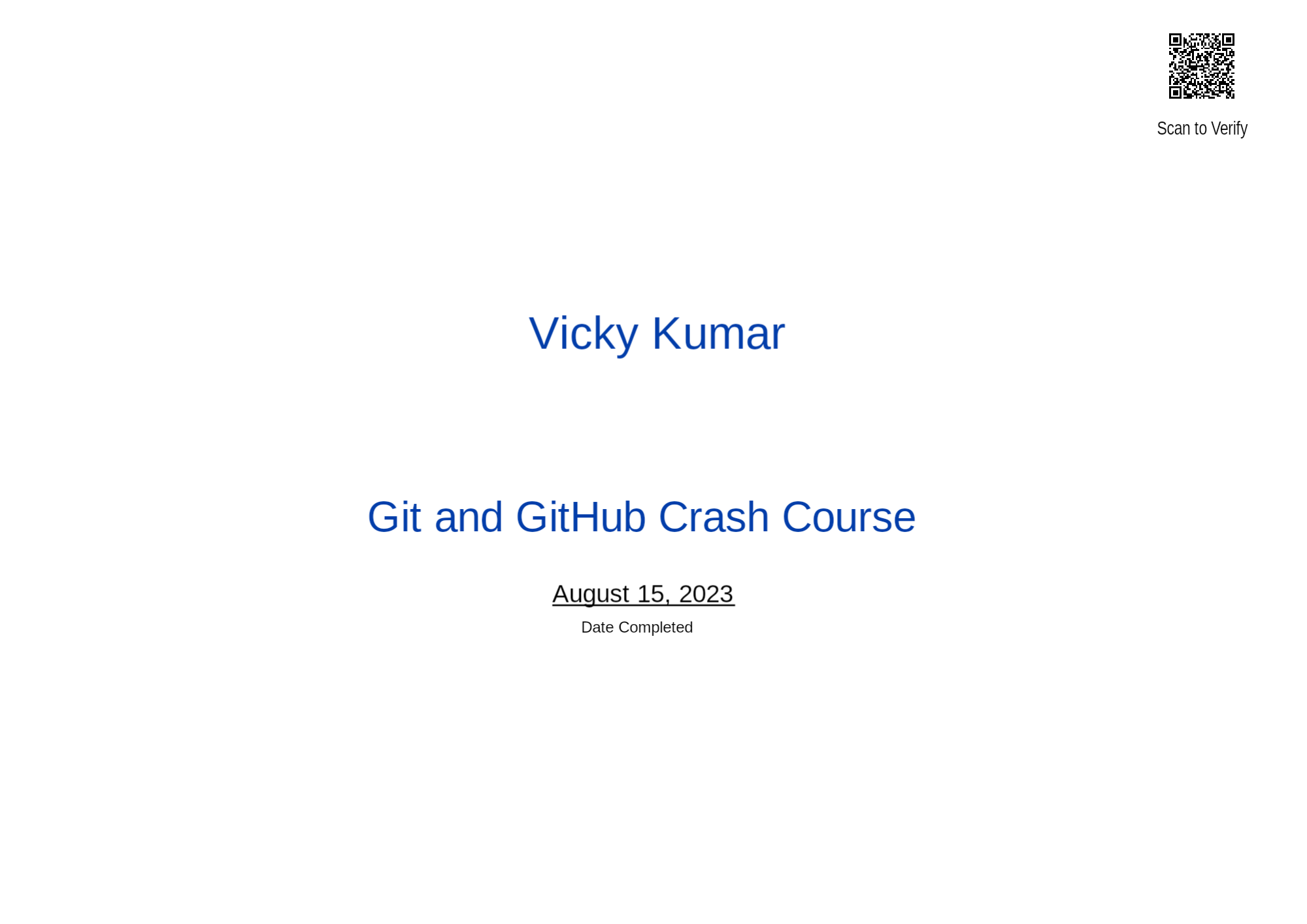 IZAcademy Certificate