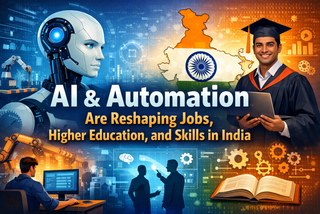 How AI & Automation Are Reshaping Jobs, Higher Education, and Skills in India