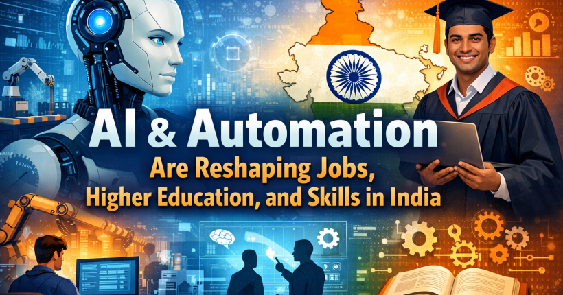 How AI & Automation Are Reshaping Jobs, Higher Education, and Skills in India